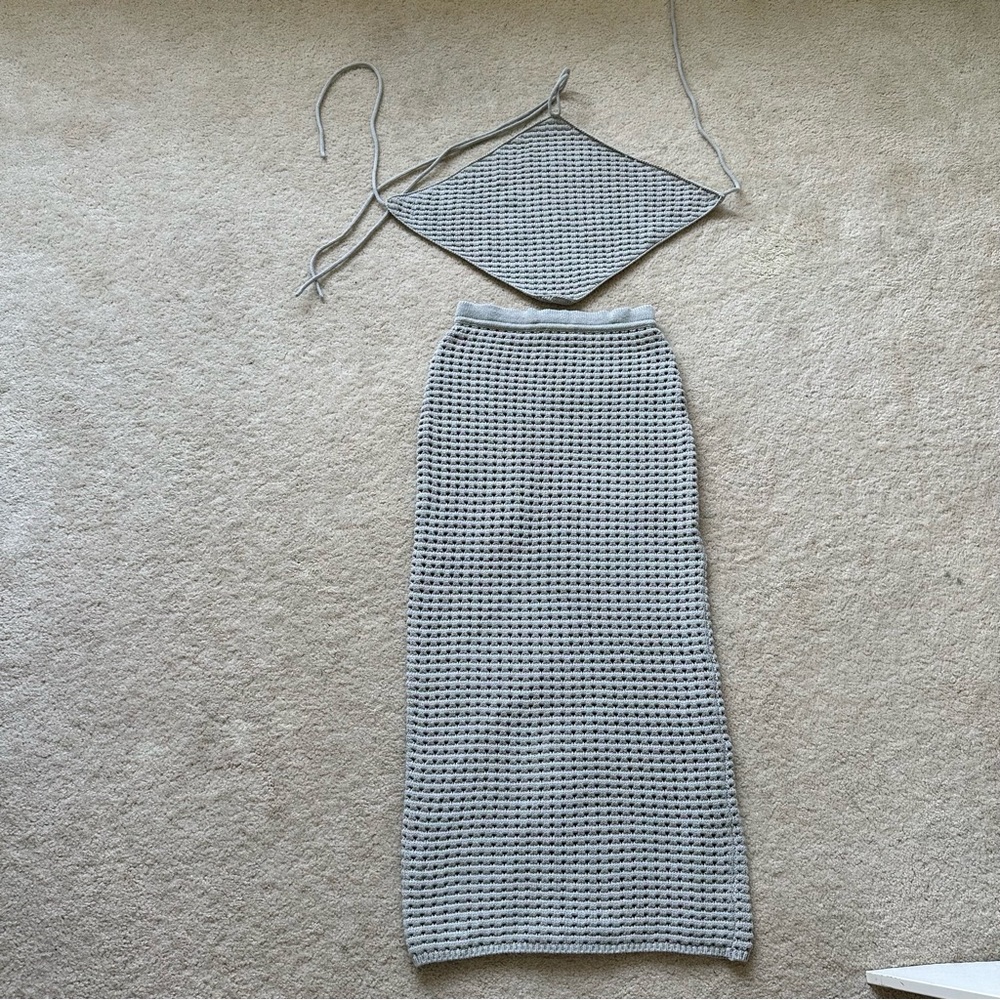 Reformation Circa Open Knit Two Piece